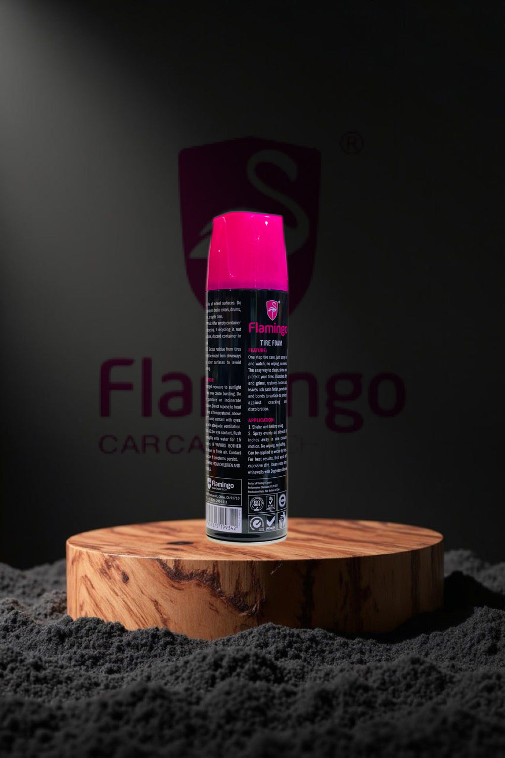 Flamingo Tire Foam Cleaner & Shine