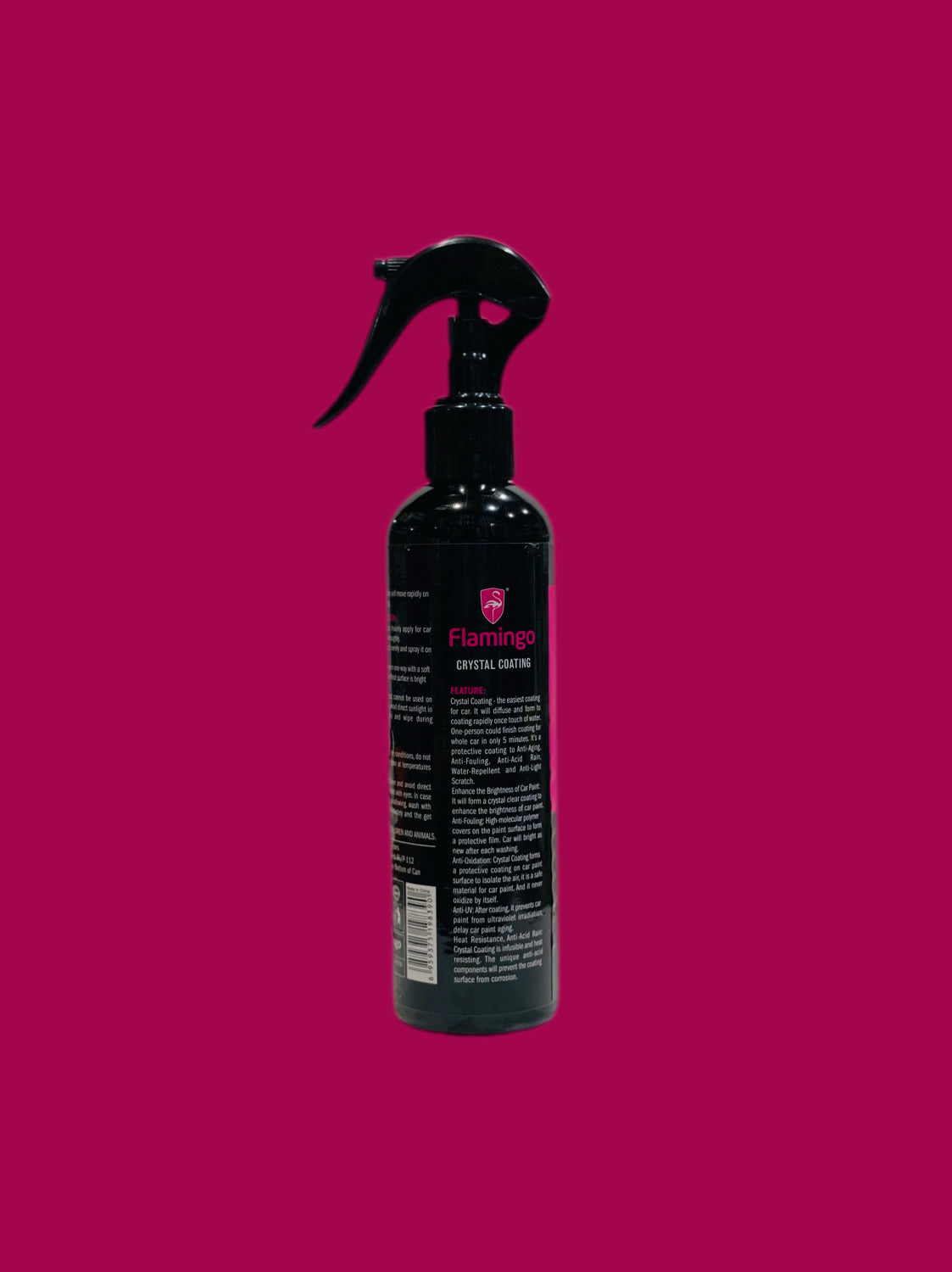 Flamingoo Crystal Coating – Advanced Paint Protection & Deep Gloss Finish