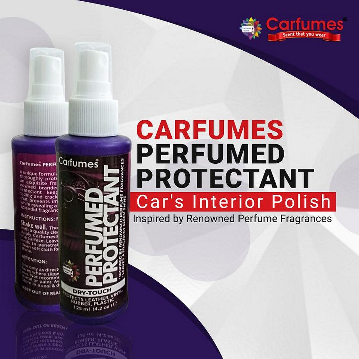 Perfumed Protectant – All-in-One Car Interior Polish with Long-Lasting Fragrance