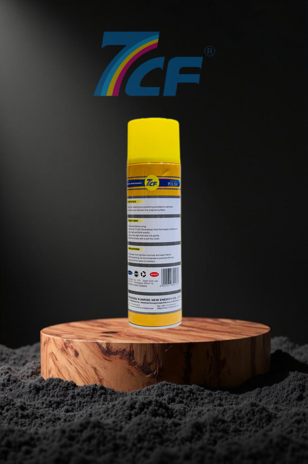 7CF Furniture Polish – Wood & Surface Shine with Dust Repellent Formula