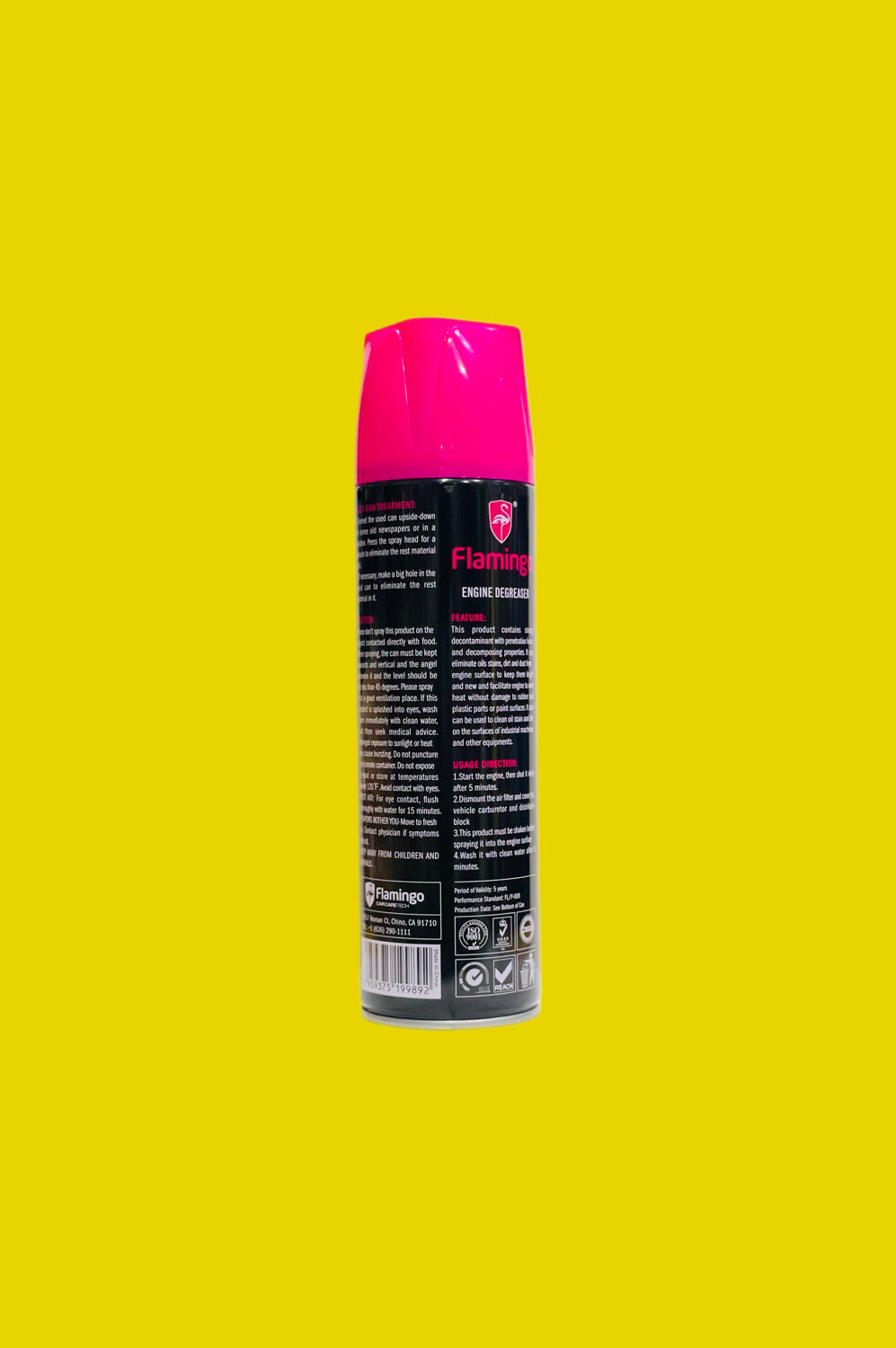 Flamingo Engine Cleaner – Powerful Degreaser for Engine & Mechanical Parts