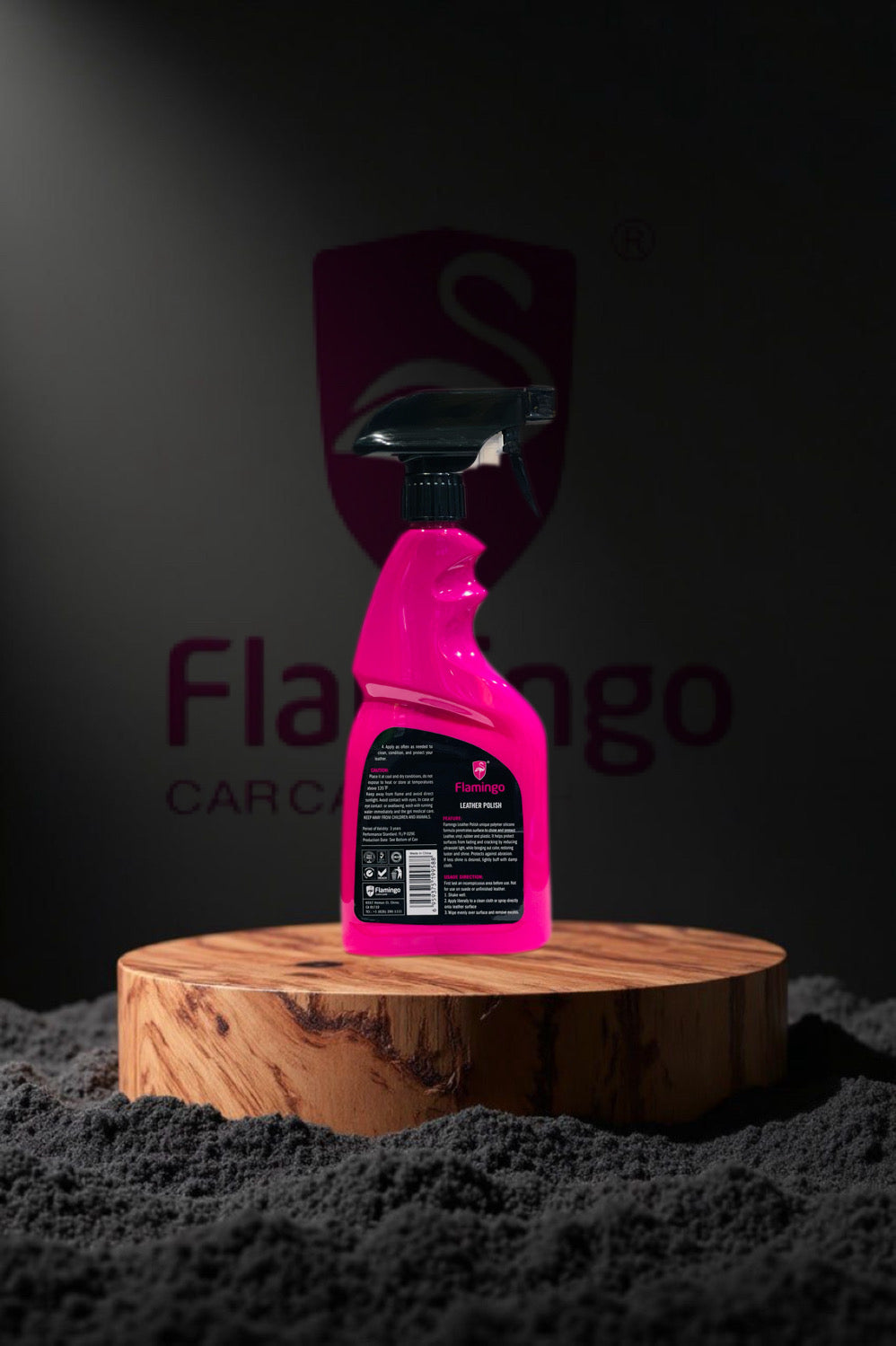 Flamingo Leather Polish – Shine & Protectant for Car Seats, Interiors & Accessories
