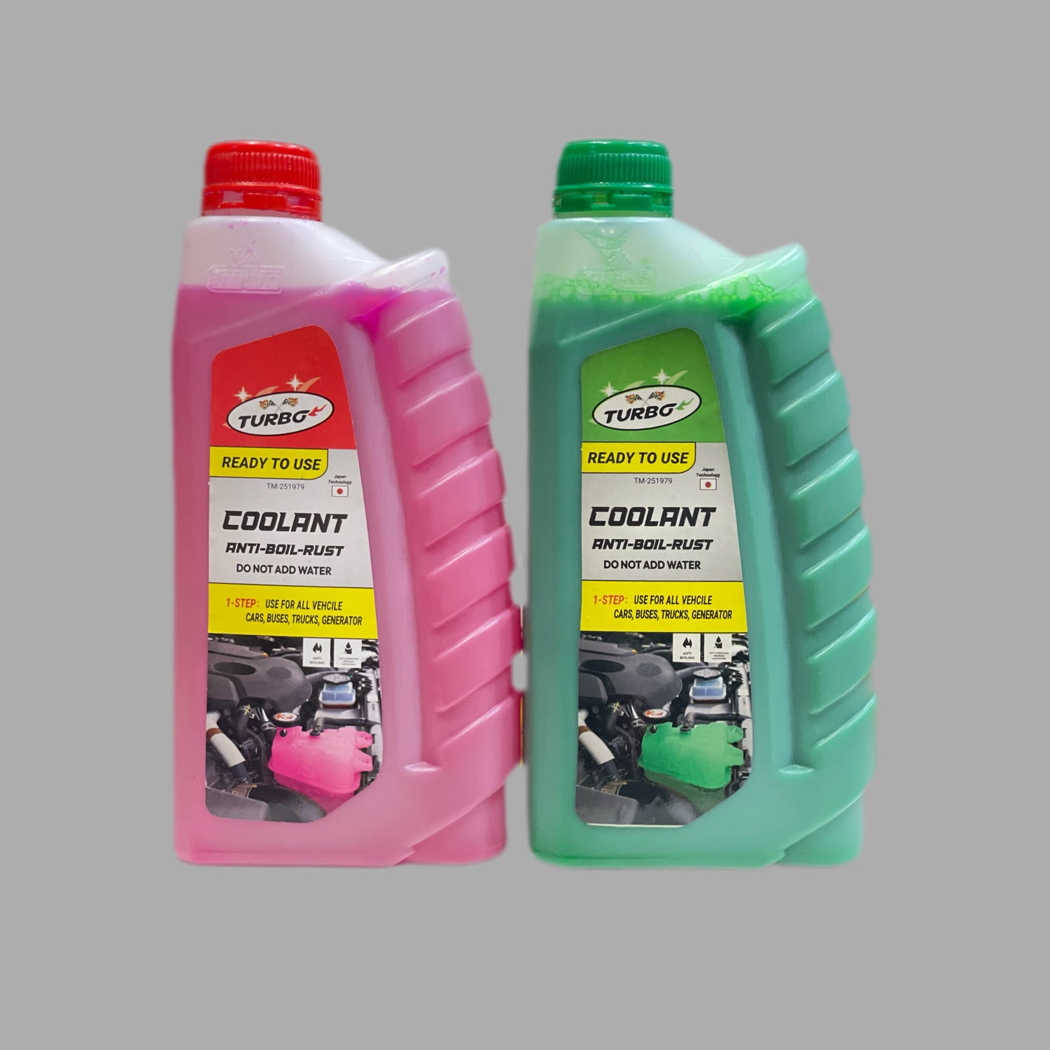 Turbo Radiator Coolant – Anti-Rust Engine Coolant for All Vehicles