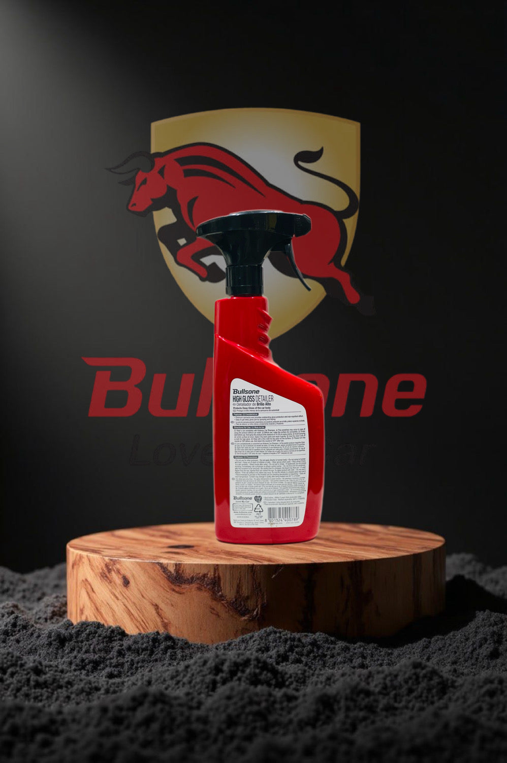 Bullsone High Gloss Detailer – Instant Shine & Water-Repellent Spray for Cars
