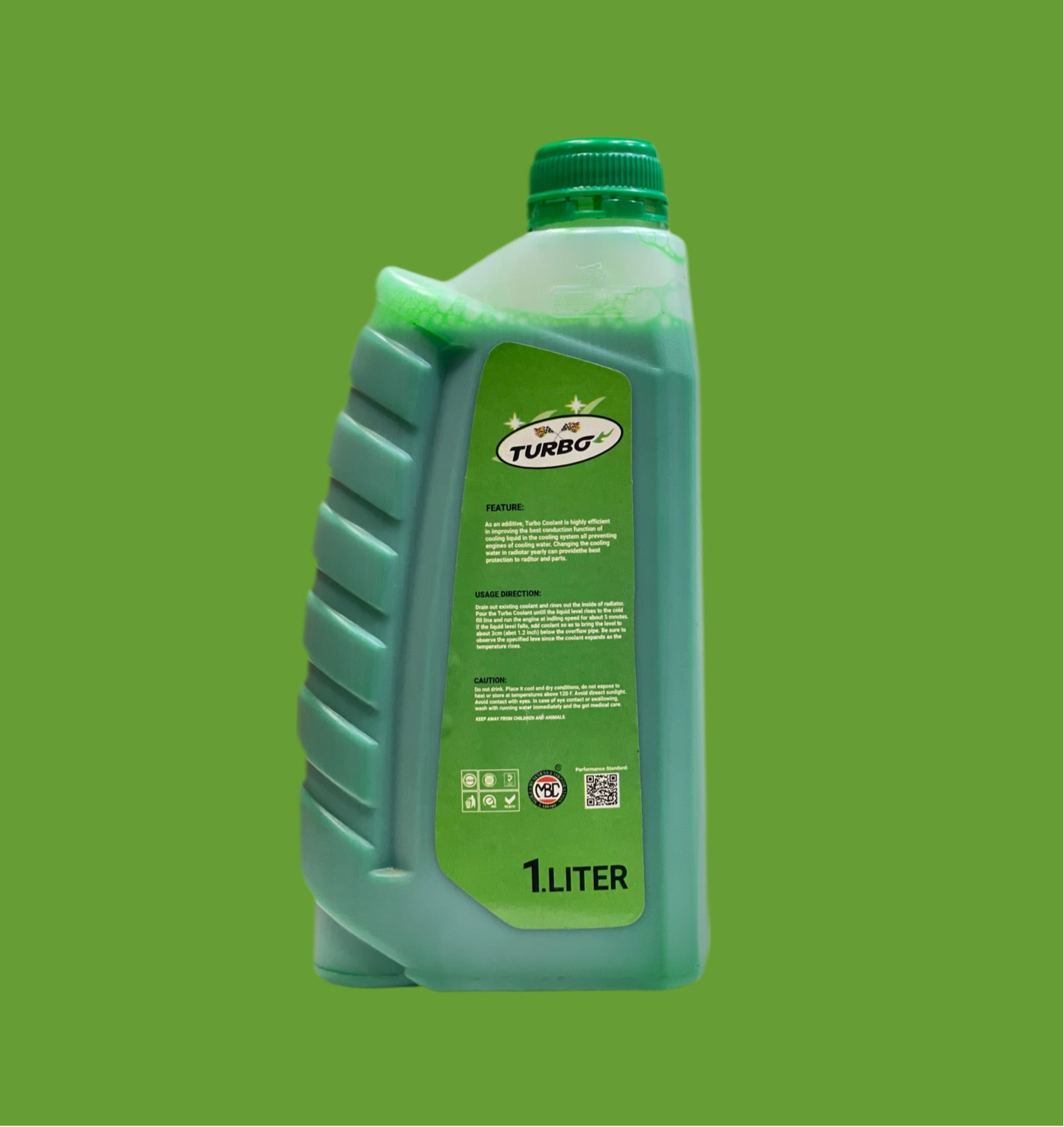 Turbo Radiator Coolant – Anti-Rust Engine Coolant for All Vehicles