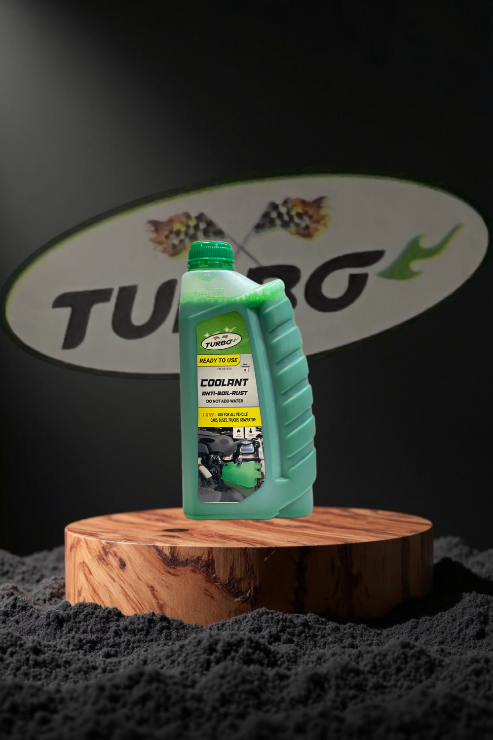 Turbo Radiator Coolant – Anti-Rust Engine Coolant for All Vehicles