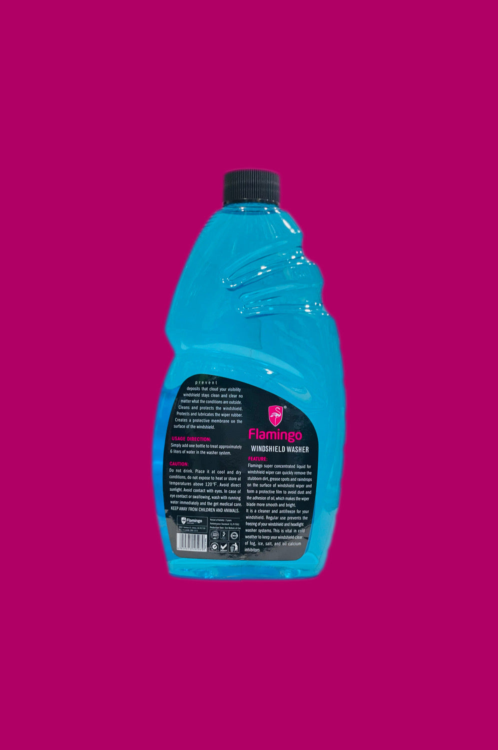 Flamingo Wind Shield Washer – Powerful Multi-Purpose Vehicle Shampoo & Cleaner