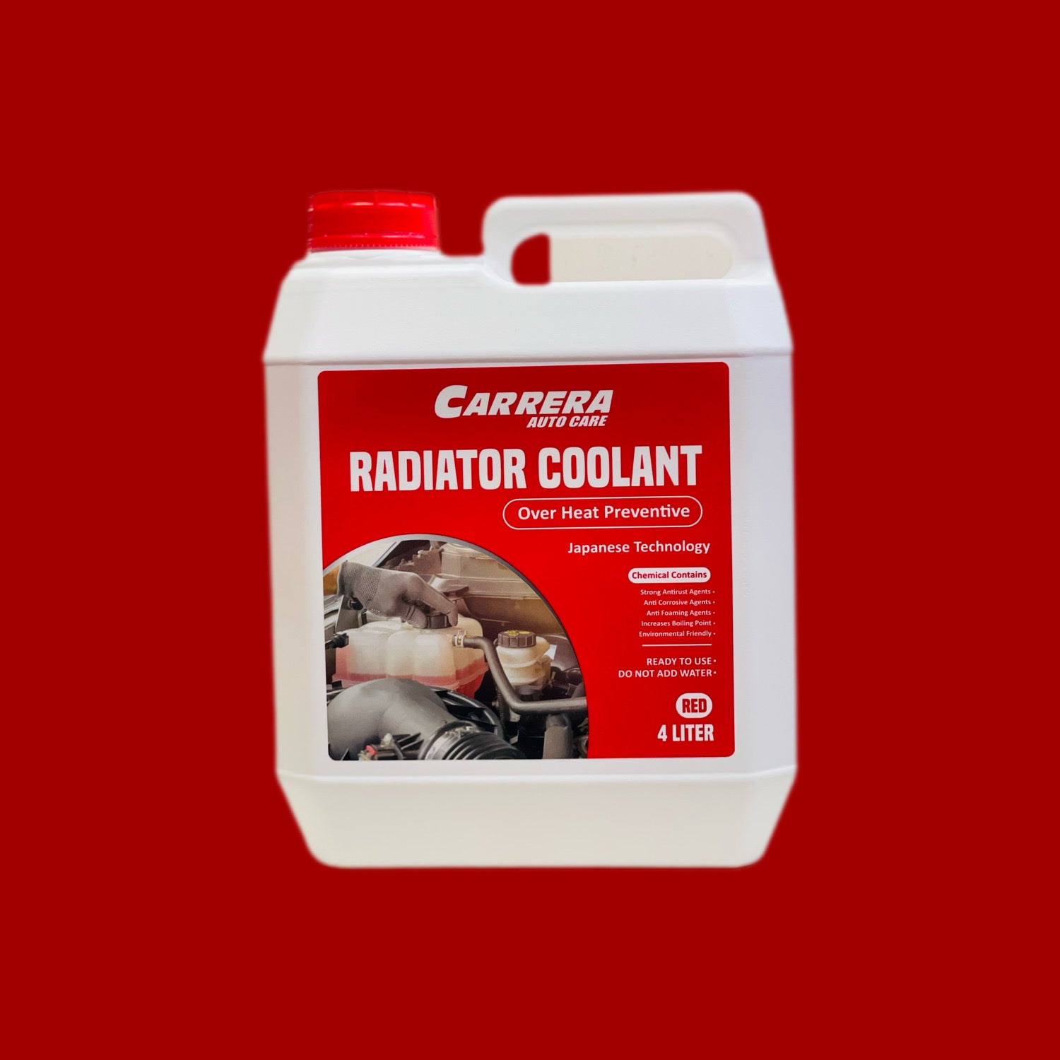 Carrera Radiator Coolant – Premium Engine Cooling & Anti-Rust Protection