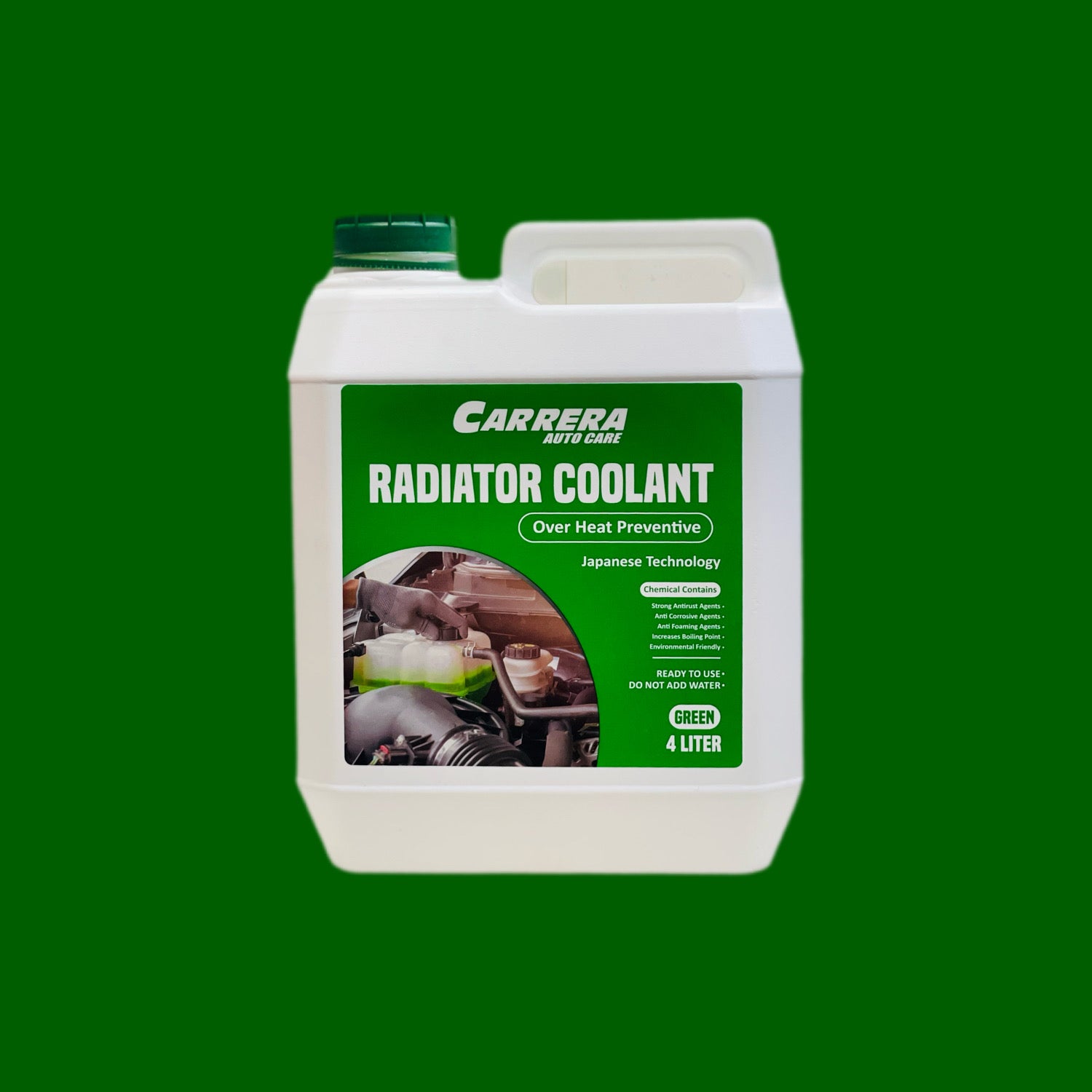 Carrera Radiator Coolant – Premium Engine Cooling & Anti-Rust Protection