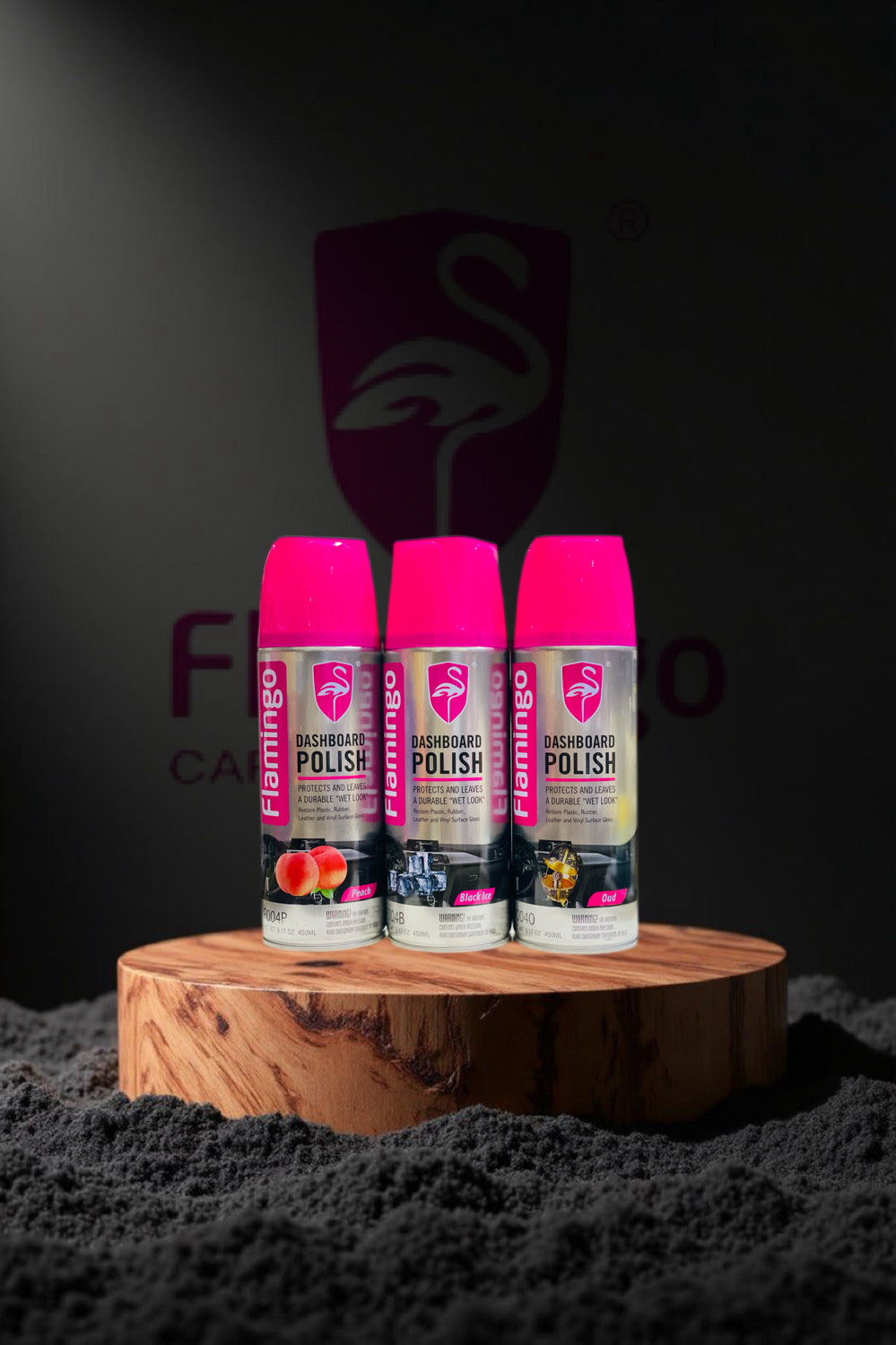 Flamingo Dashboard Polish – Shine & Protect Dashboard, Vinyl & Plastic