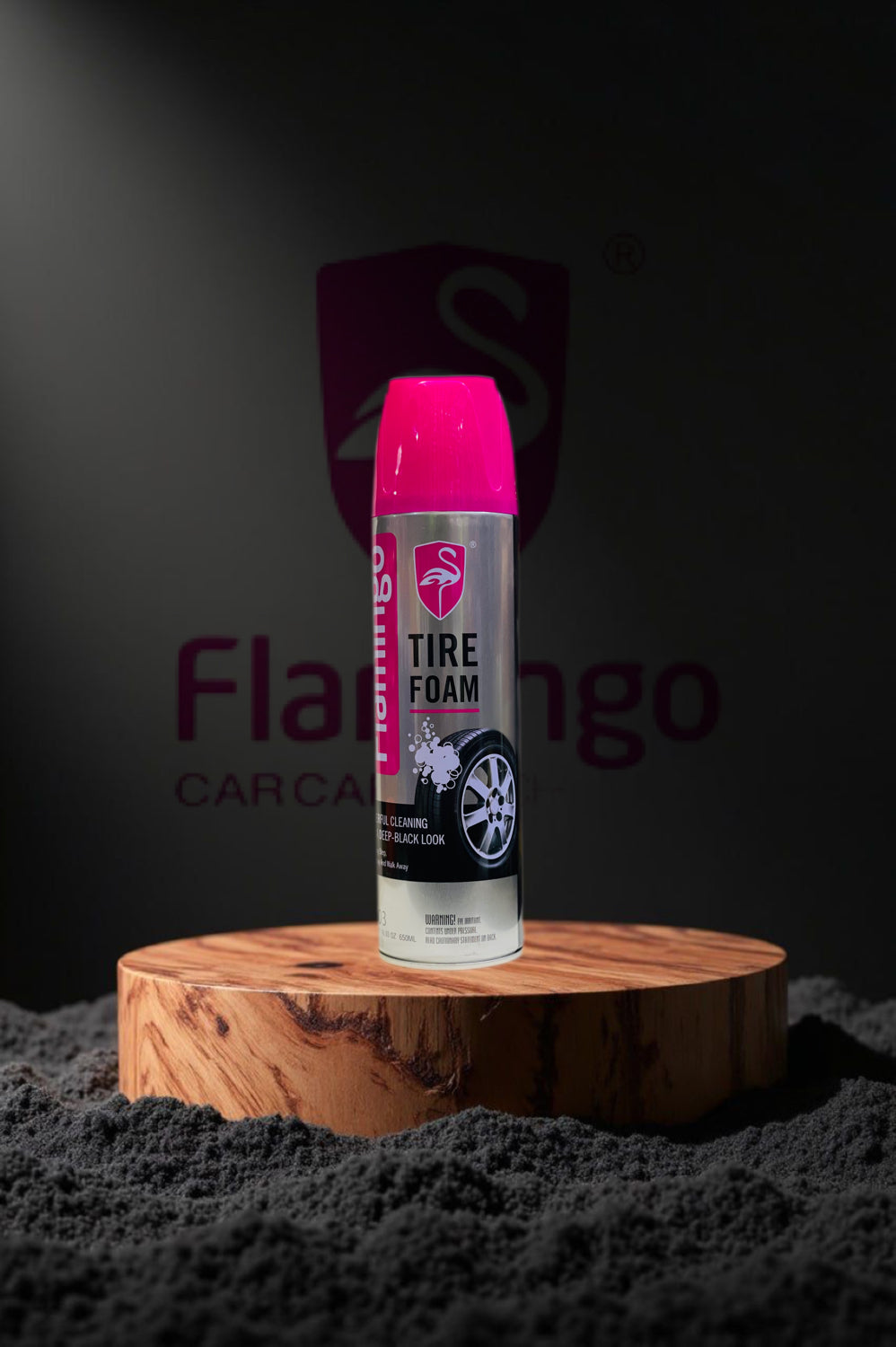 Flamingo Tire Foam Cleaner & Shine