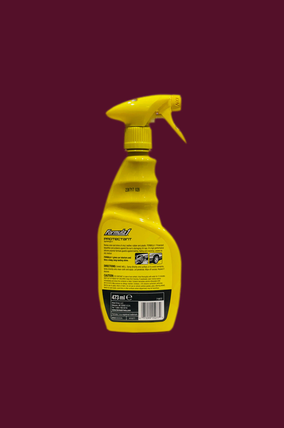 Formula 1 Protectant – Ultimate Car Interior & Exterior Shine & UV Protection