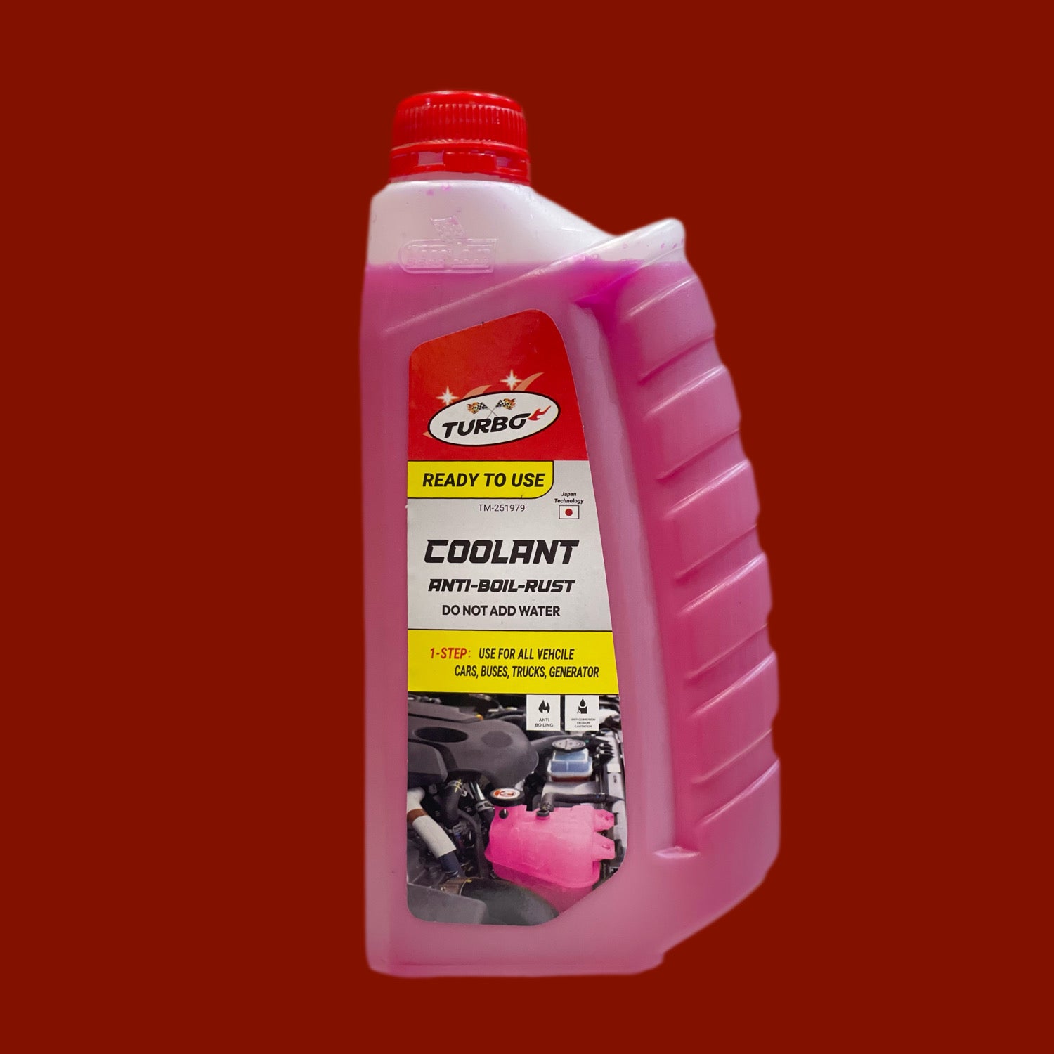 Turbo Radiator Coolant – Anti-Rust Engine Coolant for All Vehicles