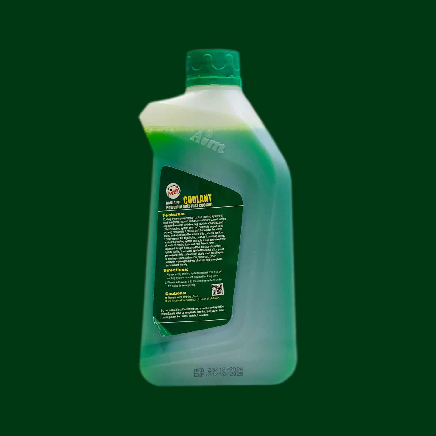 Aim Coolants – Advanced Engine Radiator Coolant & Protection