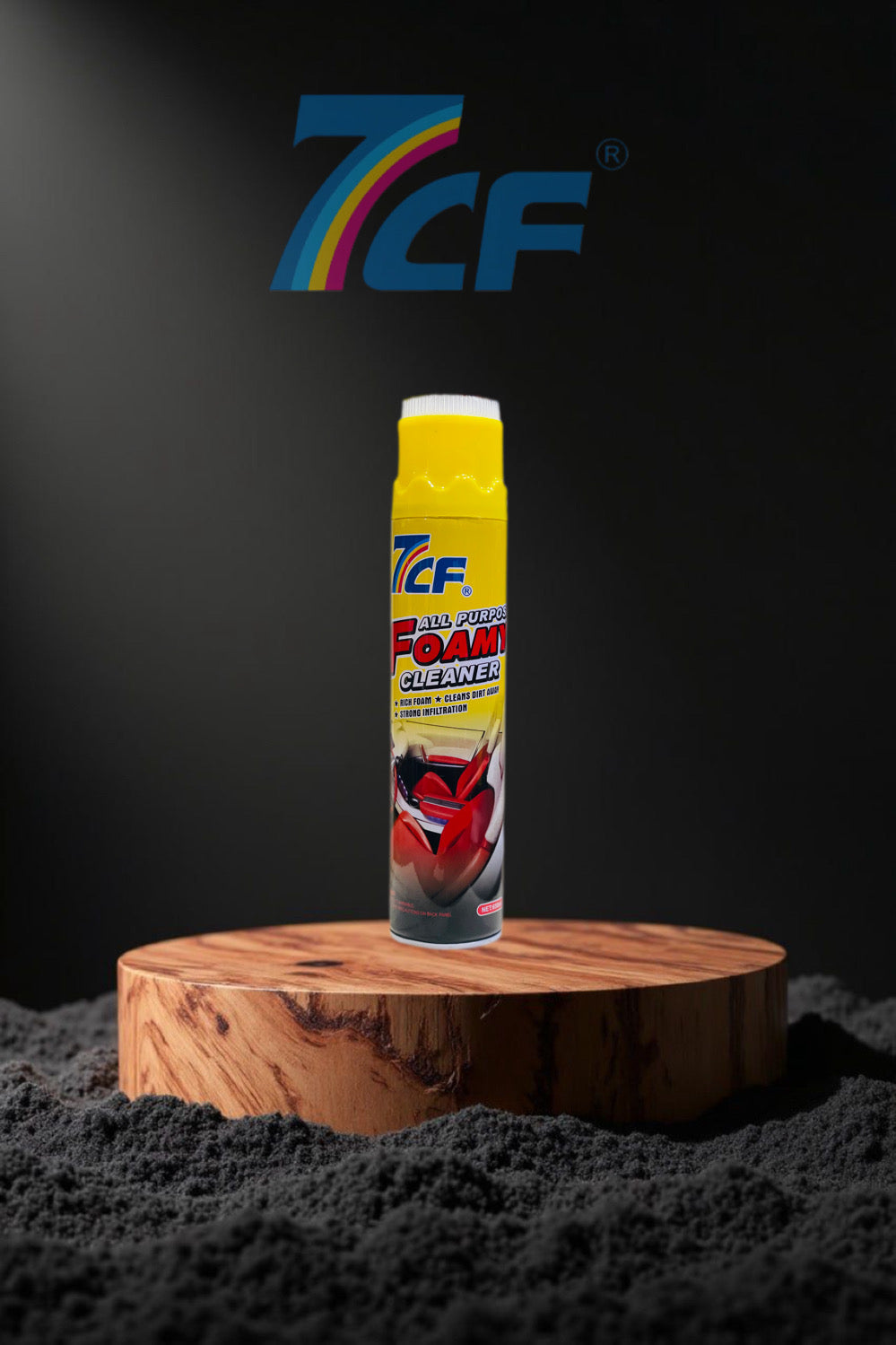 7CF FOAM Cleaner – Advanced Car Interior & Surface Cleaner