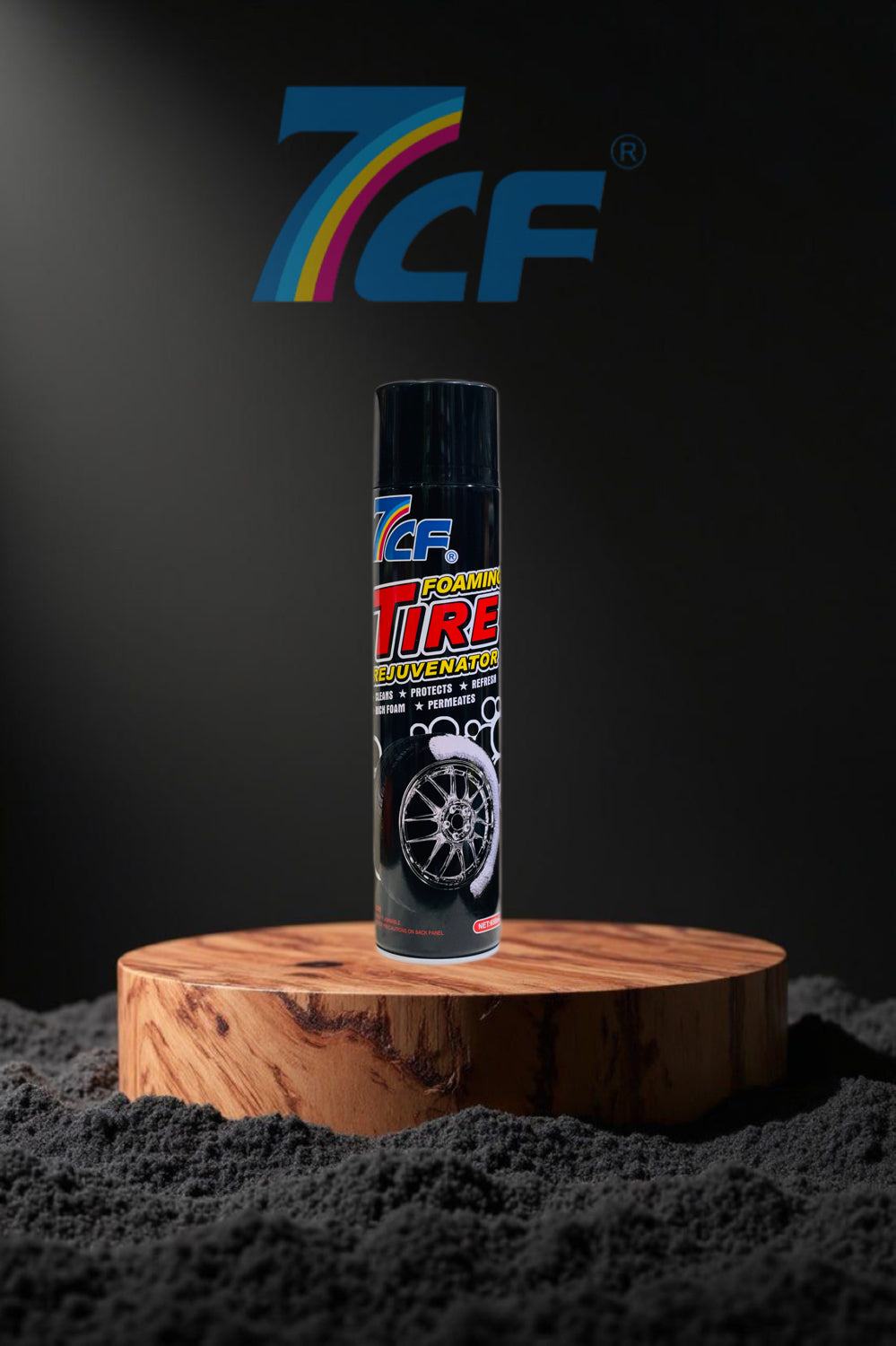 7CF Foaming Tire Cleaner – 650 ml