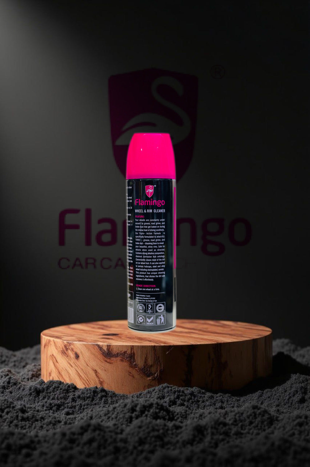 Flamingo Wheel & Rim Cleaner – 500ml Spray Bottle