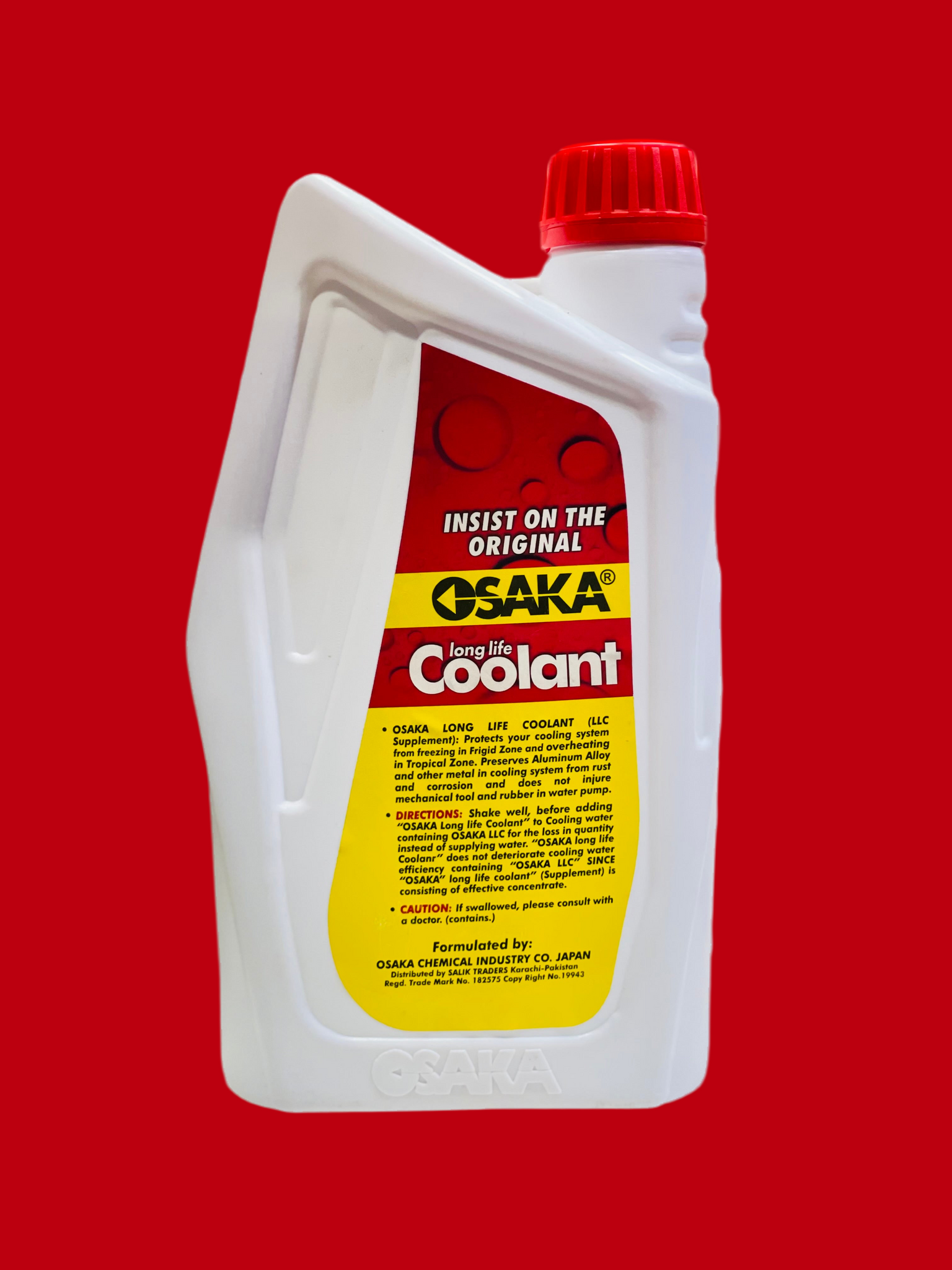 Osaka Radiator Coolant – Anti-Rust & Anti-Freeze Engine Protection