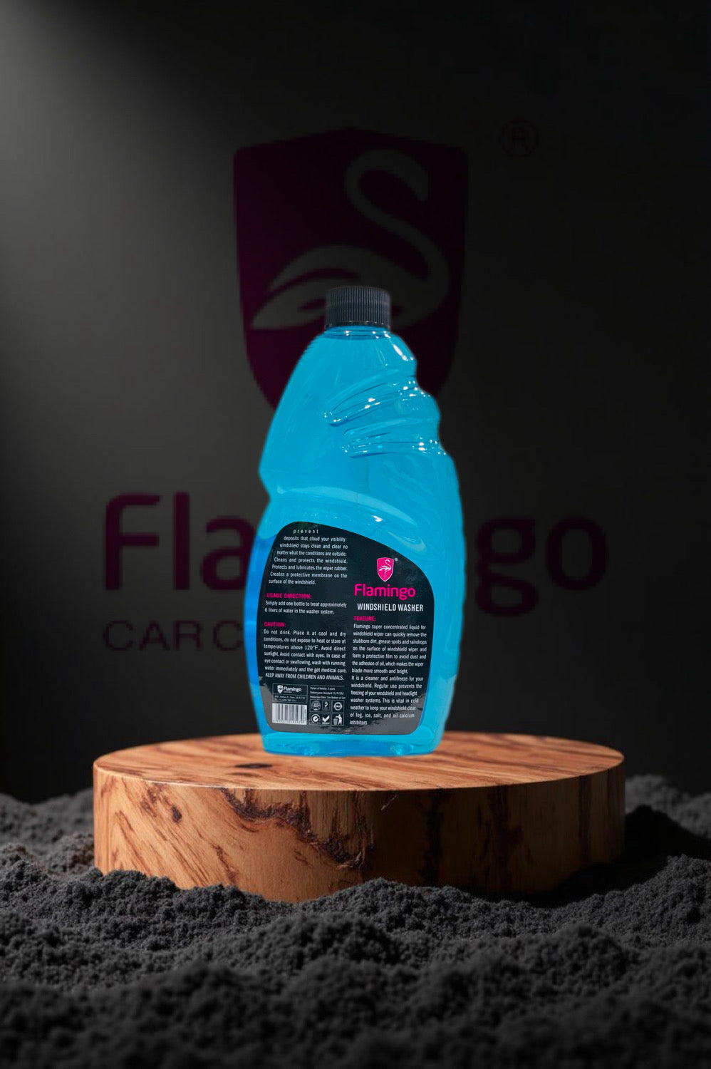 Flamingo Wind Shield Washer – Powerful Multi-Purpose Vehicle Shampoo & Cleaner