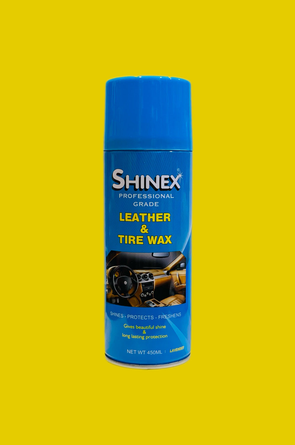 Shinex Leather & Tyre Cleaner – 2-in-1 Shine and Protection for Car Interiors & Wheels