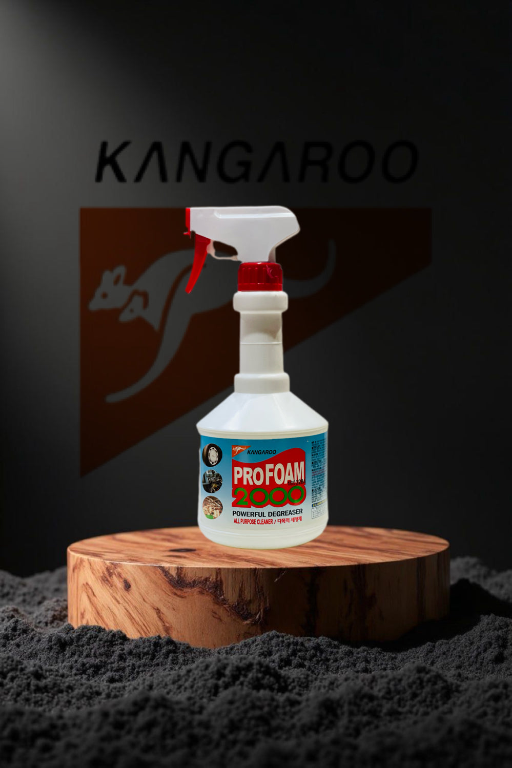 Kangroo Pro Foam & Engine Cleaner – Powerful Cleaner for Car Exteriors