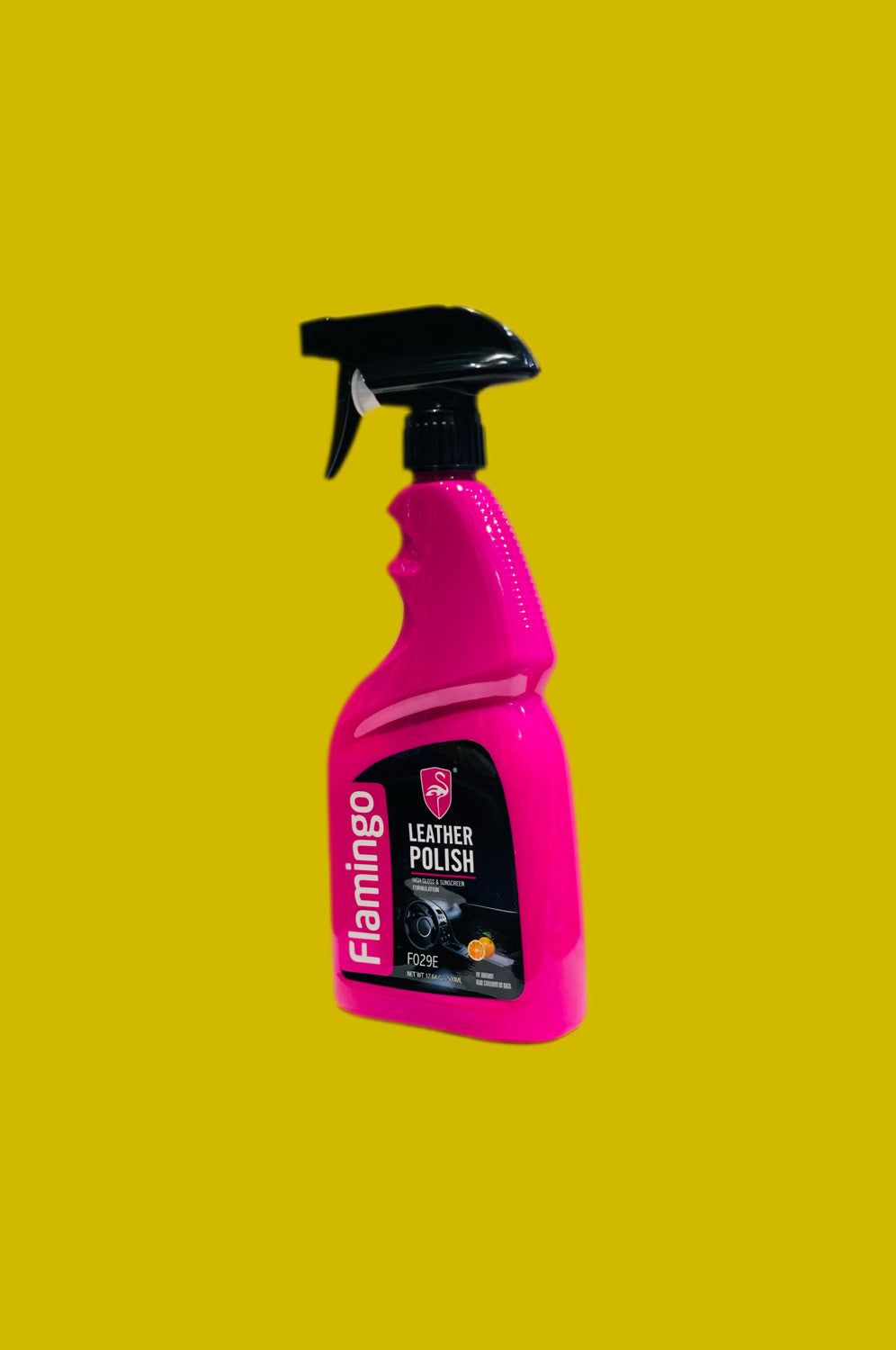 Flamingo Leather Polish – Shine & Protectant for Car Seats, Interiors & Accessories