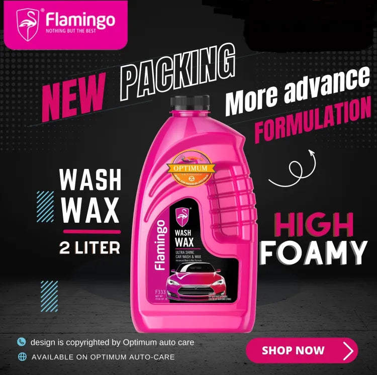 Flamingo Wash & Wax – 500 ml \ 2L