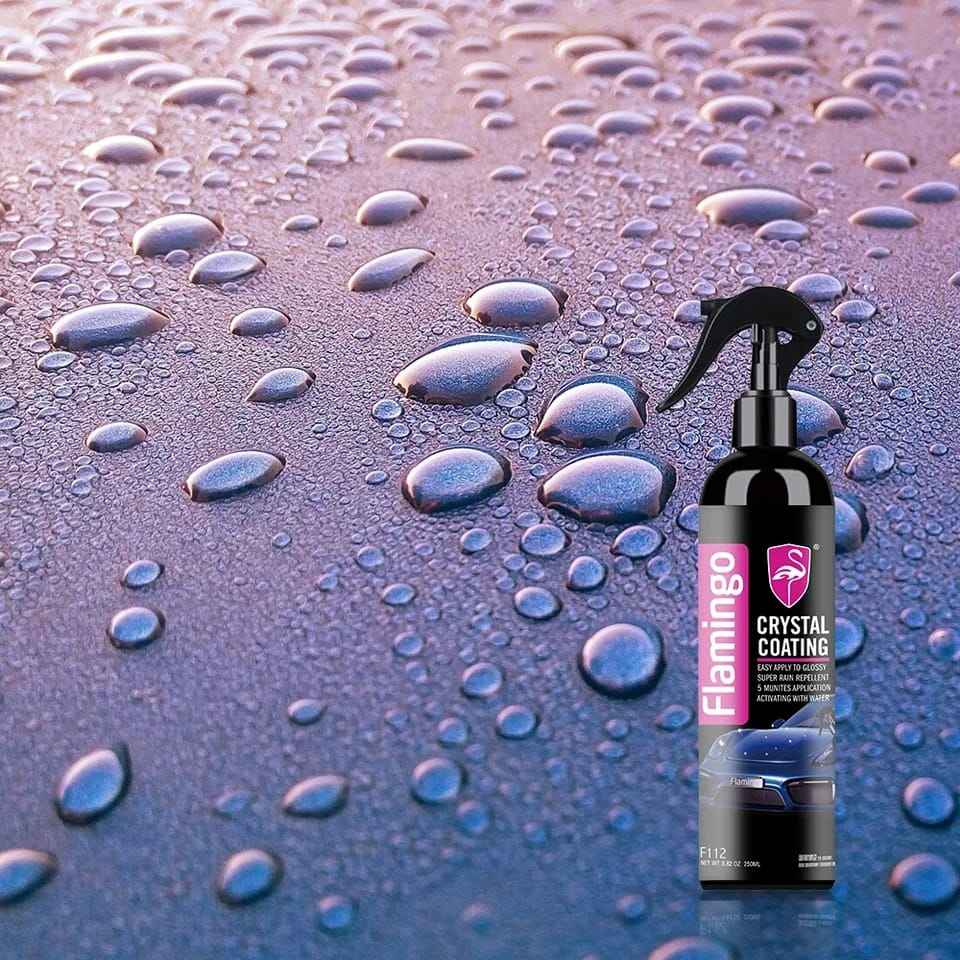 Flamingoo Crystal Coating – Advanced Paint Protection & Deep Gloss Finish