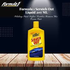 Formula 1 Scratch Out – 207 ml | Scratch & Oxidation Remover with Micro-Polishing Agents